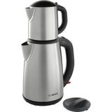 Bosch Kettle Olarakta Kullanılabilen Alt Üst Çelik Çay Makinesi