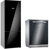 Bosch KGN56LBE0N + SMS4HMB62T Beyaz Eşya Paketi