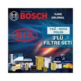 Bosch Kia Sorento 2.5 Crdi 140HP Filtre Bakım Seti 2003-2006 3np