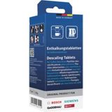 Bosch Kireç Çözücü Tablet 18 gr x 6 Adet Kahve Makineleri İçin Güçlü Temizlik Ürünü