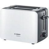 Bosch Kompakt Beyaz ve Gri Ekmek Kızartma Makinesi, Pratik Kullanım - Ahşap - Beyaz