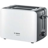 Bosch Kompakt Beyaz ve Koyu Gri Ekmek Kızartma Makinesi - Ahşap - Beyaz