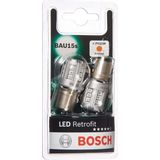 Bosch Led Retrofit PY21W 93 Sinyal Turuncu Led Ampul 12V (BAU15s)