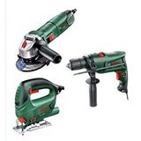 Bosch Matkap Dekupaj Taşlama 3 Lü Makine Seti