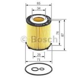 Bosch Mercedes-Benz GLC 250 4MATIC 2015-2018 Yağ Filtresi