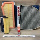 Bosch Mercedes C180 1.8 CGI 2010 2012 Filtre Bakım Seti