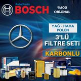 Bosch Mercedes E180 W212 2013 2016 Filtre Bakım Seti