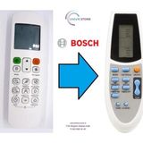 Bosch-Midea RG58BBGEF Uyumlu Klima Kumandası