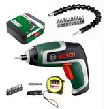 Bosch Mini Akülü Vidalama Seti, 10 Parça Bükülebilir ve Metreli, Çok Yönlü Kullanım - Seçenek 1