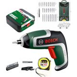 Bosch Mini Akülü Vidalama Seti, 25 Parça Uç, Şarjlı Tornavida ve Metreyle Gelir - Seçenek 1
