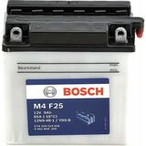 Bosch Motosiklet Aküsü 12V 9 Amper M4F25 Uzun Ömürlü ve Bakım Gerektirmeyen Performans