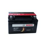 Bosch Motosiklet Aküsü M6 007 M6 6 YTX7A-BS 12 Volt 6 Amper Uzun Ömürlü ve Bakım Gerektirmez - Siyah