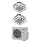 Bosch Multi Kaset Tipi İnverter Klima 18000 Btu 1 Dış + 2 İç Ünite 9000 + 9000 Btu