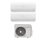 Bosch Multi Split İnverter 36000 Btu 1 Dış + 2 İç Ünite 24000 + 12000 Btu Klima