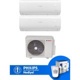 Bosch Multi Split Inverter Klima 18000 Btu 1 Dış + 2 Iç Ünite 9+9 Btu (Su Arıtma Sürahisi Hediyeli) - Philips Su Arıtma Sürahisi Hediyeli - Yok