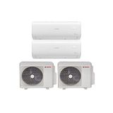 Bosch Multi Split İnverter Klima 72000 Btu Dış (36+36) + 2 İç Ünite 24000 + 24000 Btu