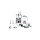 Bosch Multitalent 8 MC812S814 Mutfak Robotu – 45 Fonksiyon, 3.9l Xxl Hazne, 1.5l Blender, 1250W, Paslanmaz Çelik / Beyaz