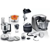 Bosch MUM59M55 1000W 3.9 lt Siyah Gümüş Mutfak Şefi