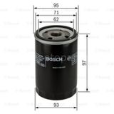 Bosch Nissan Navara 2.5 dCi 4x4 2005-2009 Yağ Filtresi