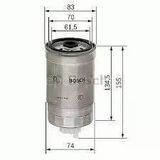 Bosch Opel Ascona 2.0 S 1977-1981 Benzin Filtresi