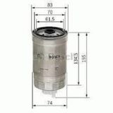 Bosch Opel Astra 2.0i 1991-1998 Benzin Filtresi