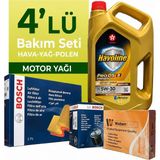 Bosch Opel Corsa D 1.2 1.4 Filtre Seti 3'lü Karbonlu