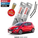 Bosch Opel Corsa E 2017 Silecek Takımı Aero-Eco Serisi Tam Uyumlu