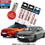 Bosch Opel Corsa F Ön Arka Silecek (2020-2025) Aerotwin Plus