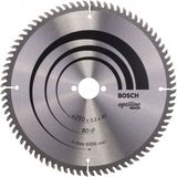 Bosch Optiline Wood Ahşap 250 mm 80 Diş Elmas Daire Testere Bıçağı