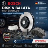 Bosch Orijinal 0986479E35 402064KJ1B Fren Diski Ön Nissan Renault Uyumlu - 1 Adet - Sağ - Sol