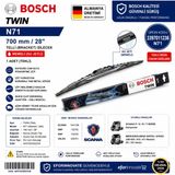 Bosch Orijinal 3397011238 1541106 Twin Silecek Takımı 700 mm