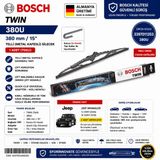 Bosch Orijinal 3397011353 531481 Twin Silecek Takımı 380 mm Jeep Wrangler Uyumlu