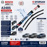 Bosch Orijinal 3397014248 288905565R Aerotwin Silecek Takımı 600/450 mm