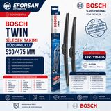 Bosch Orijinal 3397118406 8522087707000 Twin Silecek Takımı 530/475 mm