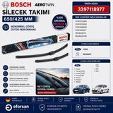 Bosch Orijinal 3397118977 1352060 Aerotwin Silecek Takımı 650/425 mm Focus Uyumlu