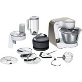 Bosch Paslanmaz Çelik MUM5XW20 1000 W Mutfak Robotu Plastik 220 - 240 V Beyaz C / F Klasik