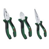 BOSCH Pense Seti - Yan Keski, Kombine Pense, Kargaburun 3 Parça