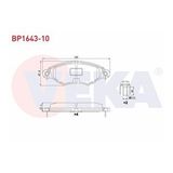 Bosch Peugeot 206 1.4 2003-2006 Ön Fren Balatası