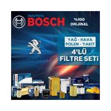Bosch Peugeot 301 1.6 Hdi Filtre Bakım Seti 2013-2018 4np