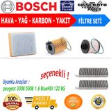 Bosch Peugeot 5008 1.6 Hdi 9HD Filtre Seti
