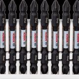 Bosch PH2x65 mm 8'li Impact Control Serisi Çift Taraflı Vidalama Ucu