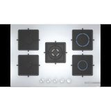 Bosch PNQ7B2O12O Wok Gözlü Gazlı Ankastre Ocak 5 Gözü 75 cm Güçlü Cam Yüzey ile Modern Tasarım