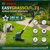 Bosch Premium 23 Çim Kenar Kesme Makinesi 280 Watt 23 cm Kesim Çapı