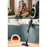 Bosch Premium BCS104 Şarjlı Dikey Süpürge Unlimited 10 Dijital Turbospinmotor Çiftbataryalı 160DK Temizlik - Beyaz