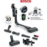 Bosch Premium BCS104 Şarjlı Dikey Süpürge Unlimited 10 Dijital Turbospinmotor Çiftbataryalı 160DK Temizlik+Bosch Multitalent Mutfak Robotu - Beyaz