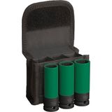 Bosch Pro 1/2" 17-19-21 mm Ekstra Uzun Havalı Lokma Takımı 3 Prç 2608003033