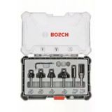 Bosch Pro Freze Seti 6 Lı Karışık 6Mm Şaftlı