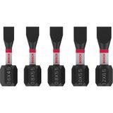 Bosch Pro Impact 5 Parça Düz Vidalama Uç Seti 2608521U60