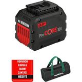 Bosch Procore All 18 V 12 Ah Batarya Yedek Akü Kırıcı Delici Şarjlı Matkap Bataryası 18 Volt 12 Amper Pil