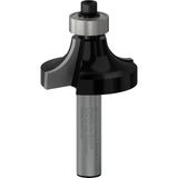 Bosch Professional 1 x ahşap için standart yuvarlak freze ucu (ahşap için, yarıçap 12 mm, çalışma uzunluğu 18,6 mm, şaft çapı 8 mm, el frezesi aksesuarı)